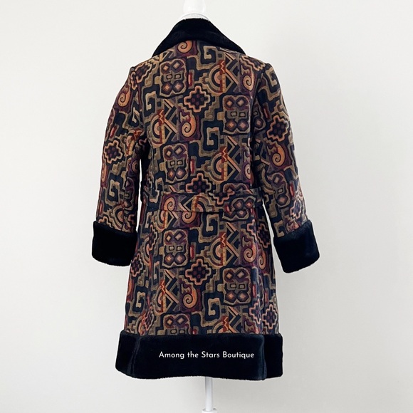 Exceptionally Rare 70s Vintage Tapestry Coat ASO Phoebe Buffay in Friends - Picture 12 of 14